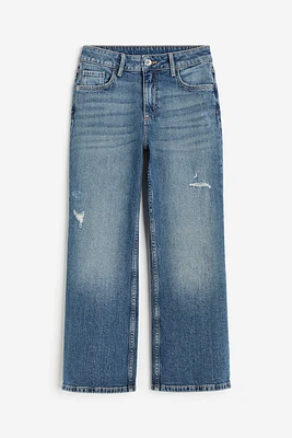 Baggy Fit Bootcut Leg Jeans