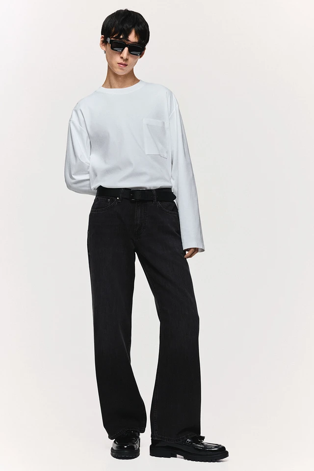 Straight Loose Lightweight Jeans
