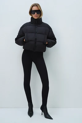 Short puffer jacket