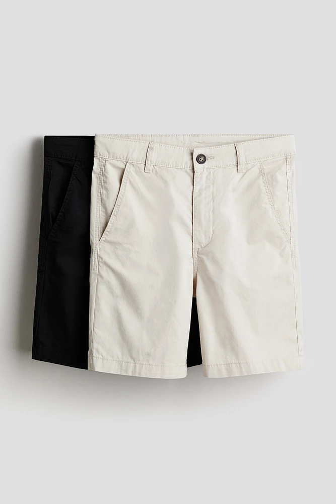 2-pack Chino Shorts