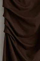 Draped Bodycon Dress