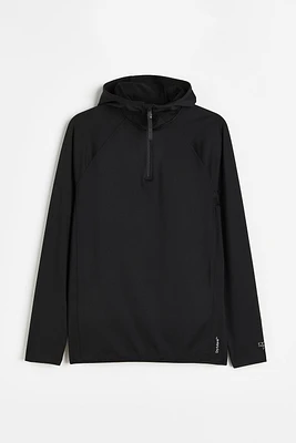 Regular Fit Half-Zip Sports Hoodie DryMove™