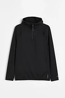 Regular Fit Half-Zip Sports Hoodie DryMove™