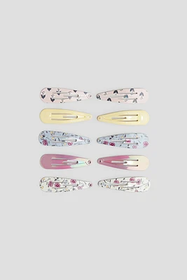 10-pack Hair Clips