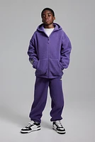 Teddy Fleece Activewear Hooded Jacket