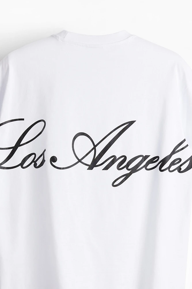 Loose Fit Printed T-shirt