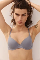 Padded Underwire Jersey Bra