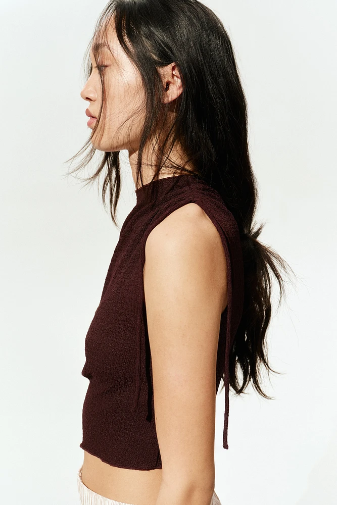 Drawstring-Detail Top