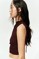 Drawstring-Detail Top