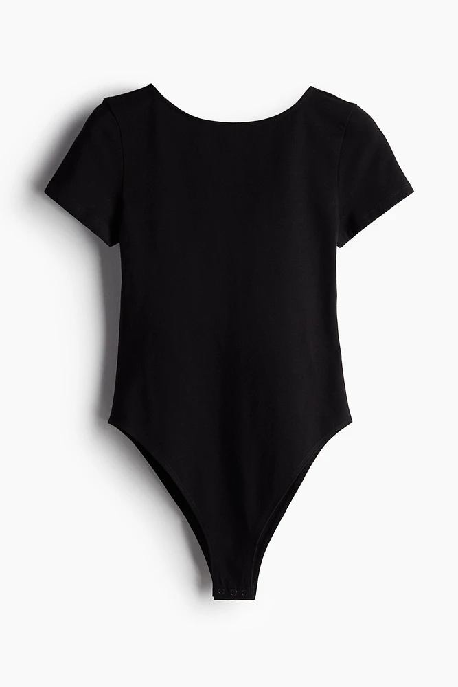 Scoop-Back Bodysuit