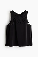 Broderie anglaise vest top