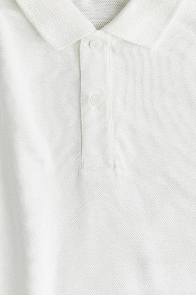 Cotton Pique Polo Shirt