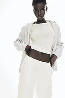 Pantalon en coton avec cordon de serrage