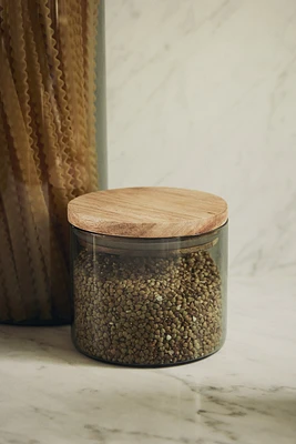 Small Glass Jar with Lid