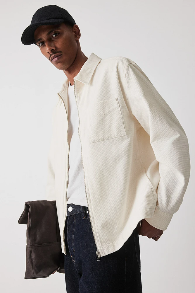 Regular Fit Corduroy Overshirt