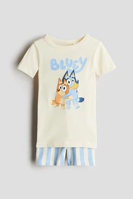 Snug Fit Cotton Jersey Pajamas