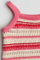 Crochet-Look Dress