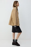 Oversized Canvas Jacket