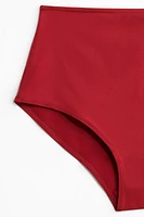 Culotte de bikini taille haute