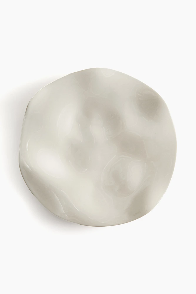 Rippled Stoneware Tray
