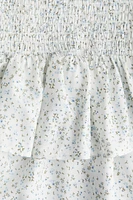 Smocked Strappy Dress