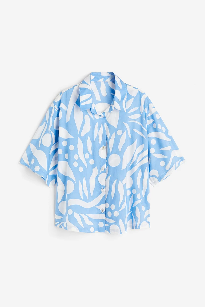 Crêped Beach Shirt