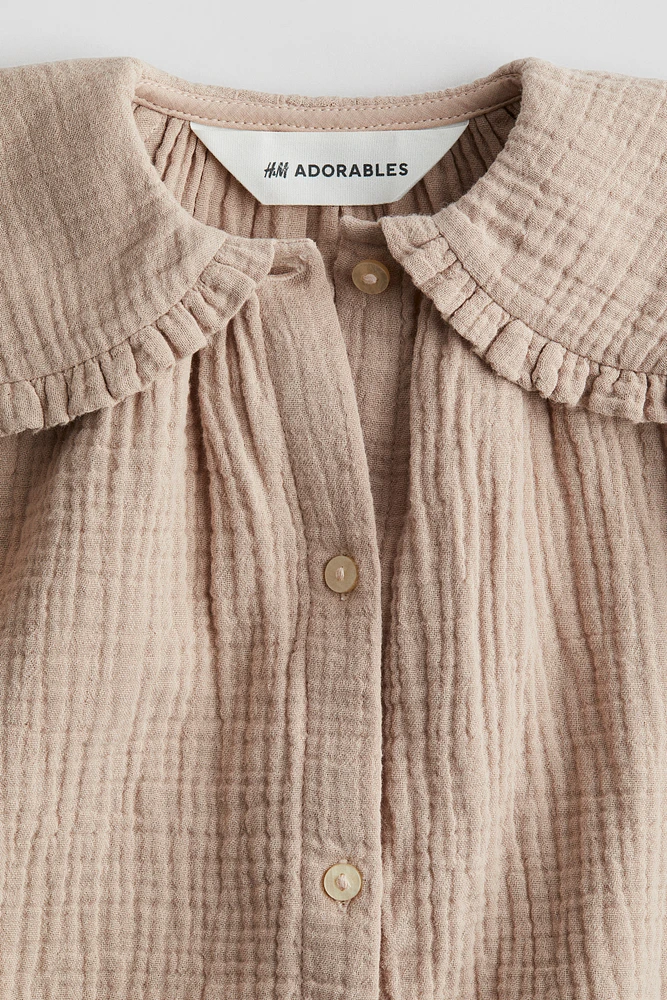 Cotton Muslin Romper Suit