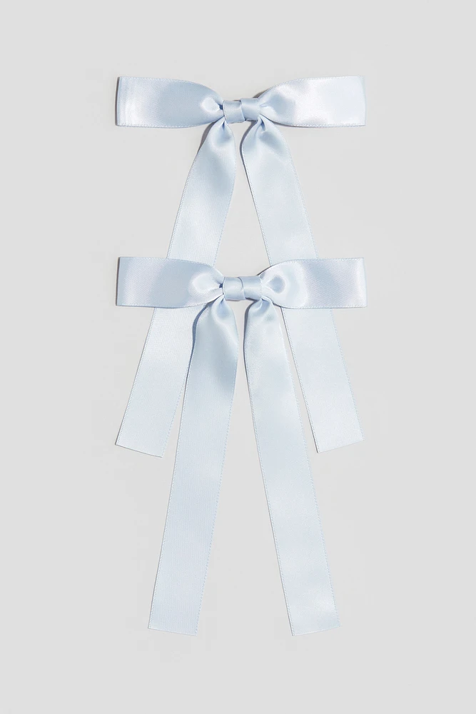 2-Pack Bow Hair Clips