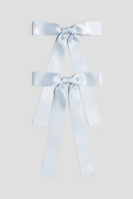 2-Pack Bow Hair Clips