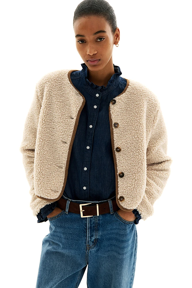 Teddy Fleece Cardigan