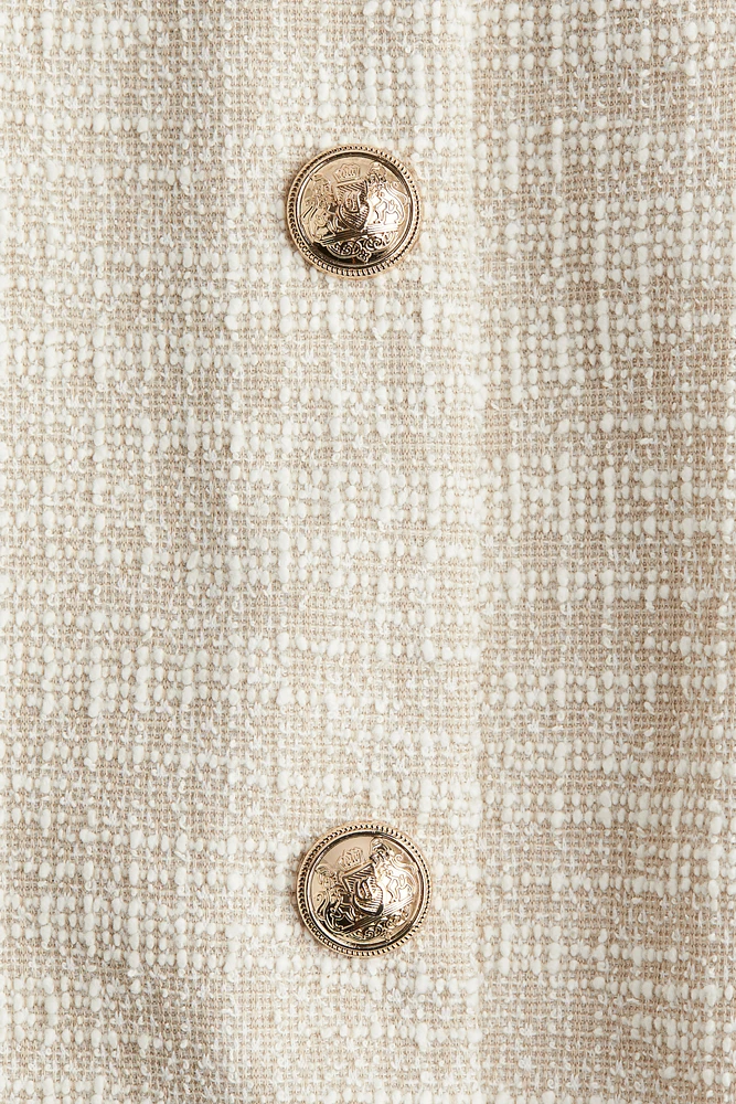 Bouclé Jersey Vest