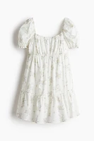 Ruffle-Trimmed Dress