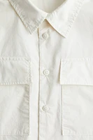 Chemise ample en coton
