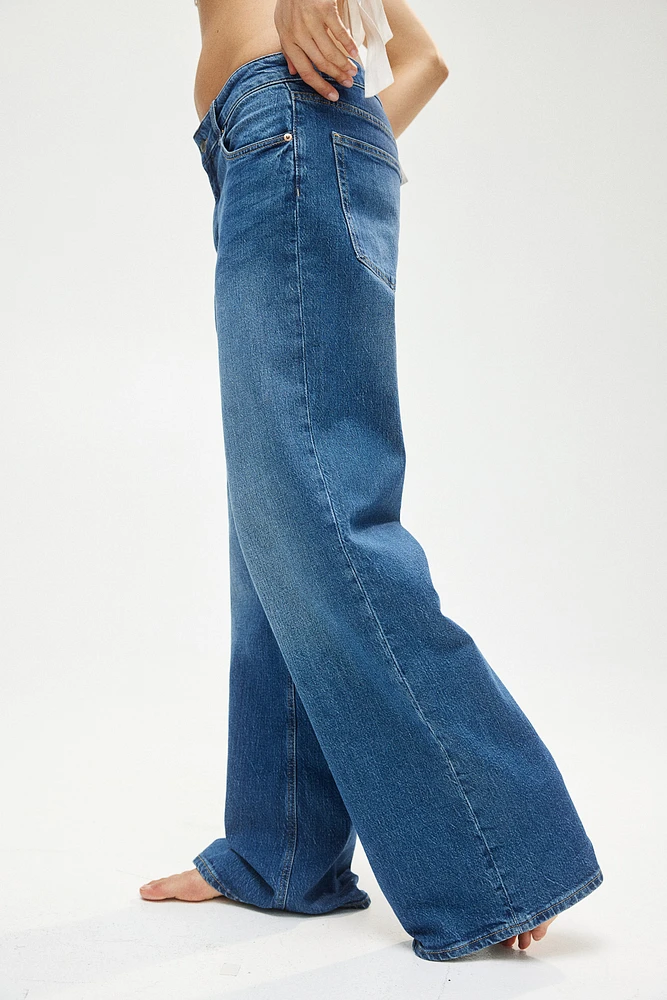 Wide High Jeans