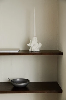 Stoneware Candleholder