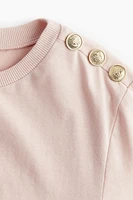 Button-Detail T-shirt