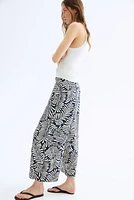 Pantalon à taille élastique