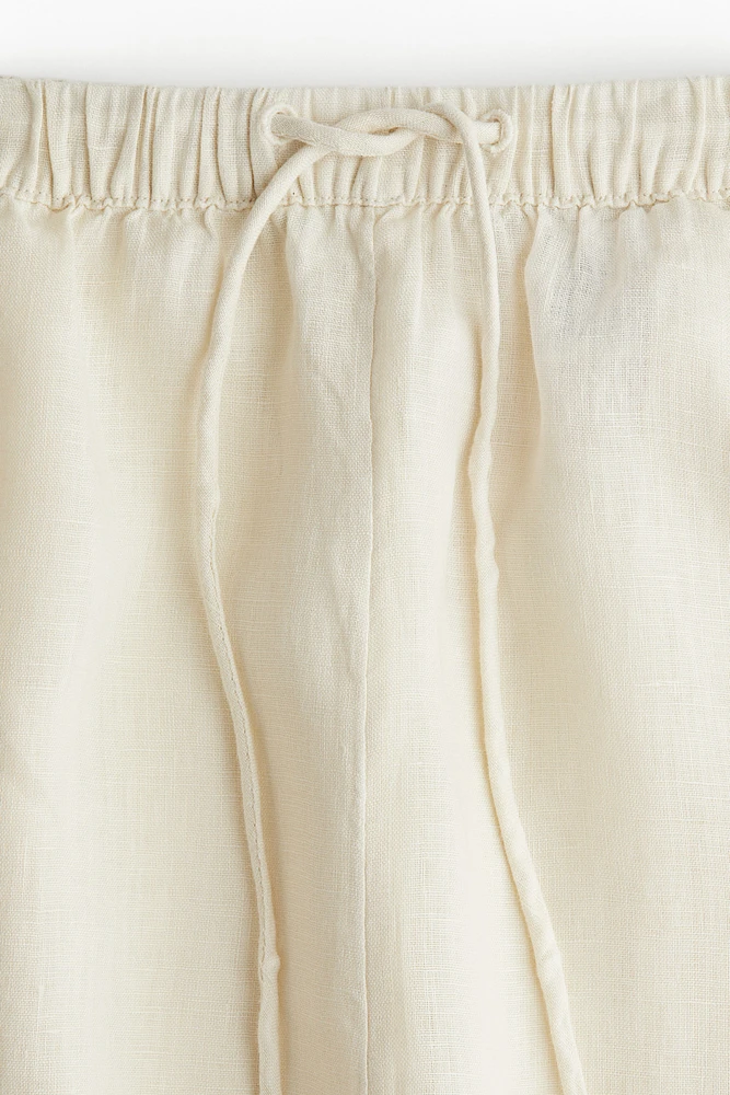 Linen Bermuda Shorts