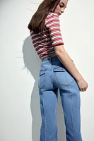 Flared High Jeans