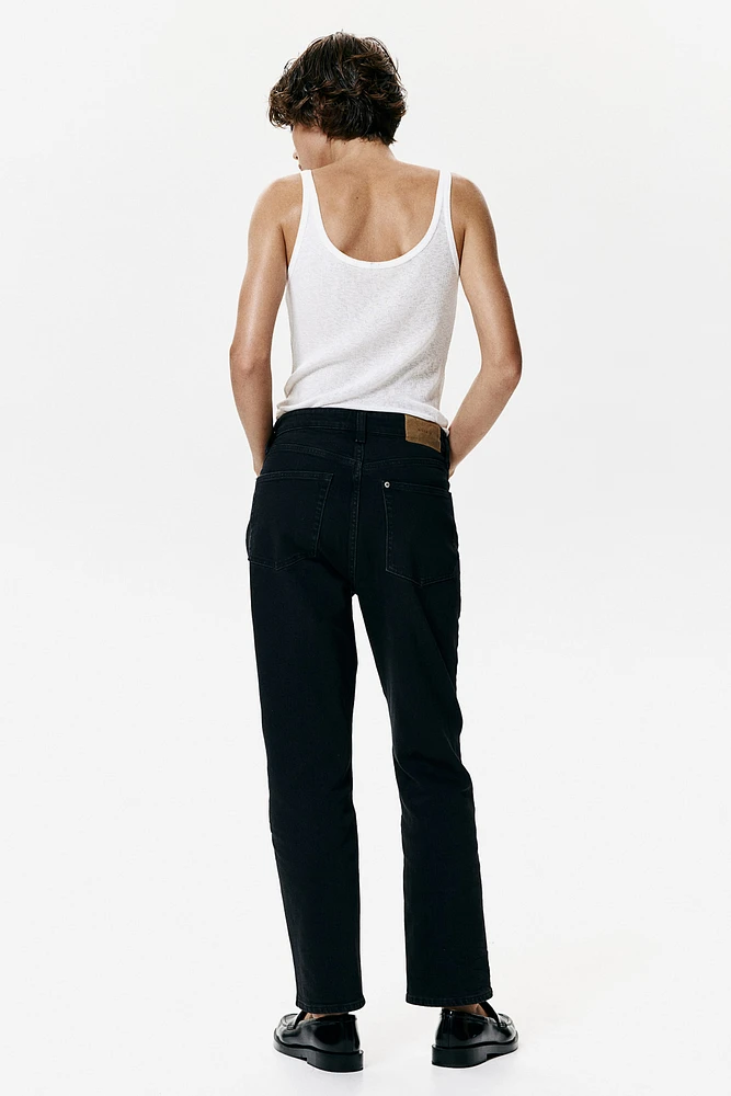 Jean Taille Très Haute Longueur Cheville
