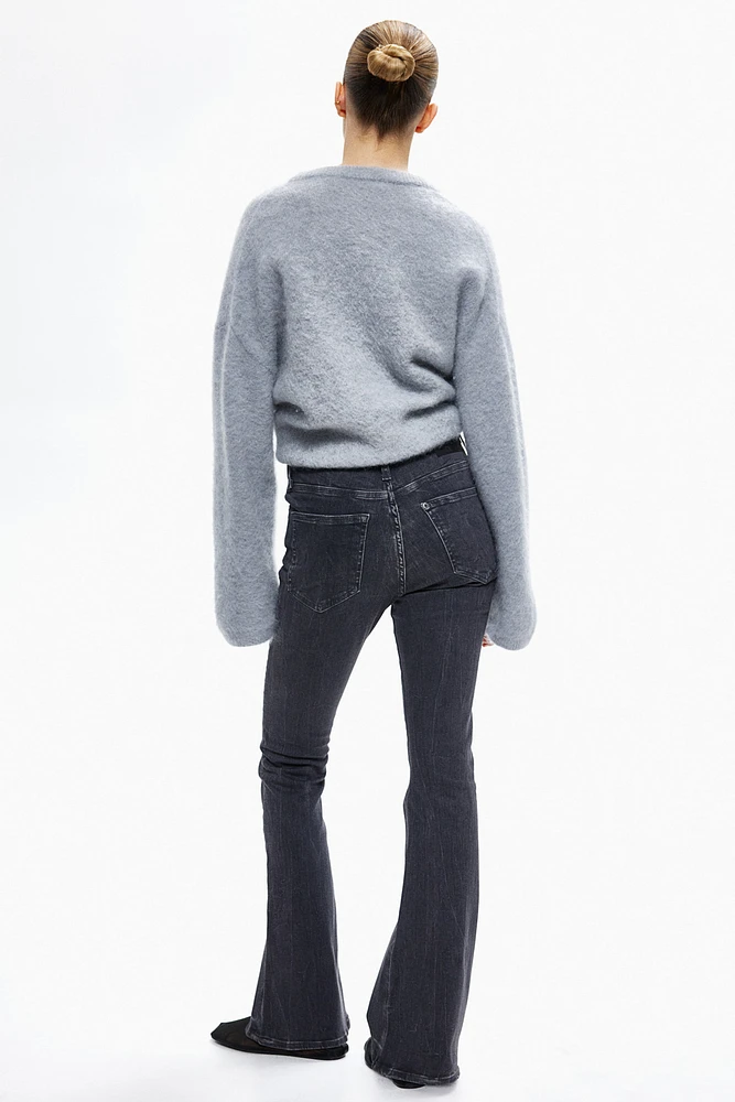 Flared Ultra High Jeans