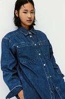 Loose Denim Shirt