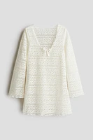Crochet-Look Beach Dress