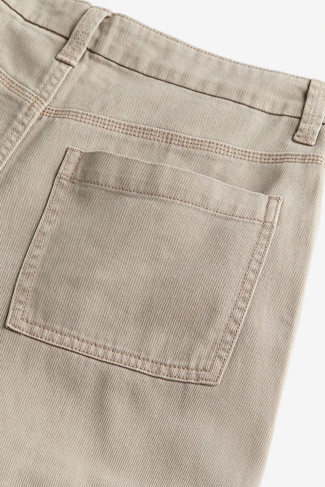 Twill Cargo Pants