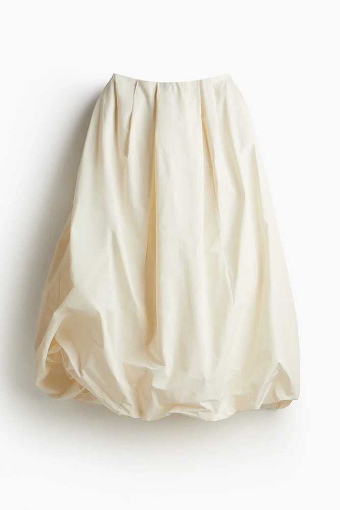 Bubble-Hem Skirt