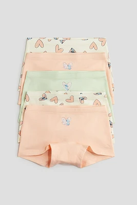 5 caleçons boxeurs en coton