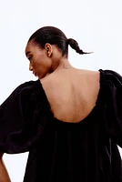 Square-Neck Maxi Dress