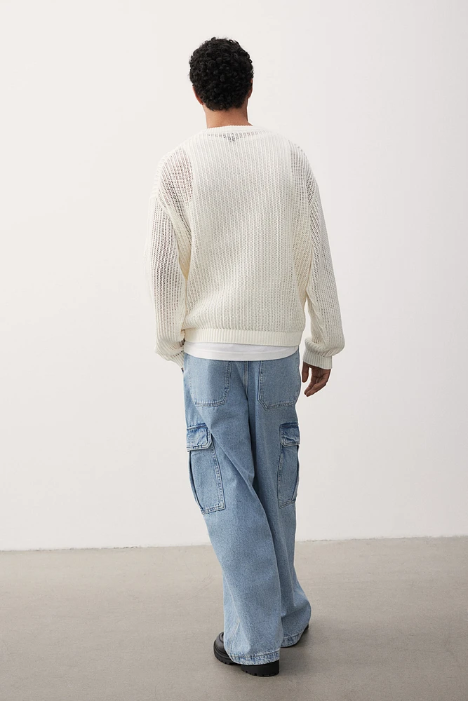 Jean cargo ample