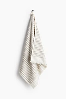 Patterned Cotton Terry Bath Towel