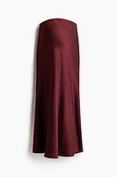 MAMA Satin Slip Skirt